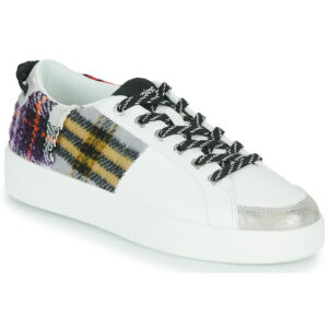 Desigual  FANCY TARTAN  Bianco -  Sneakers basse Donna