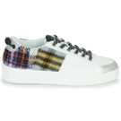 Desigual FANTAISIE TARTAN Bianco Sneakers basse Donna - 2
