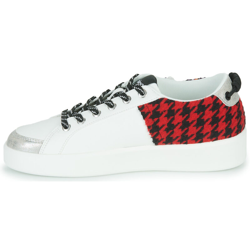 Desigual FANTAISIE TARTAN Bianco Sneakers basse Donna - 4