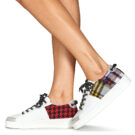 Desigual FANTAISIE TARTAN Bianco Sneakers basse Donna - 8