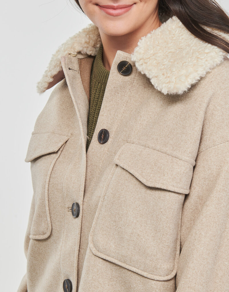 Mantella Vero Moda VMOLLIE Beige Mantelle Donna - 5