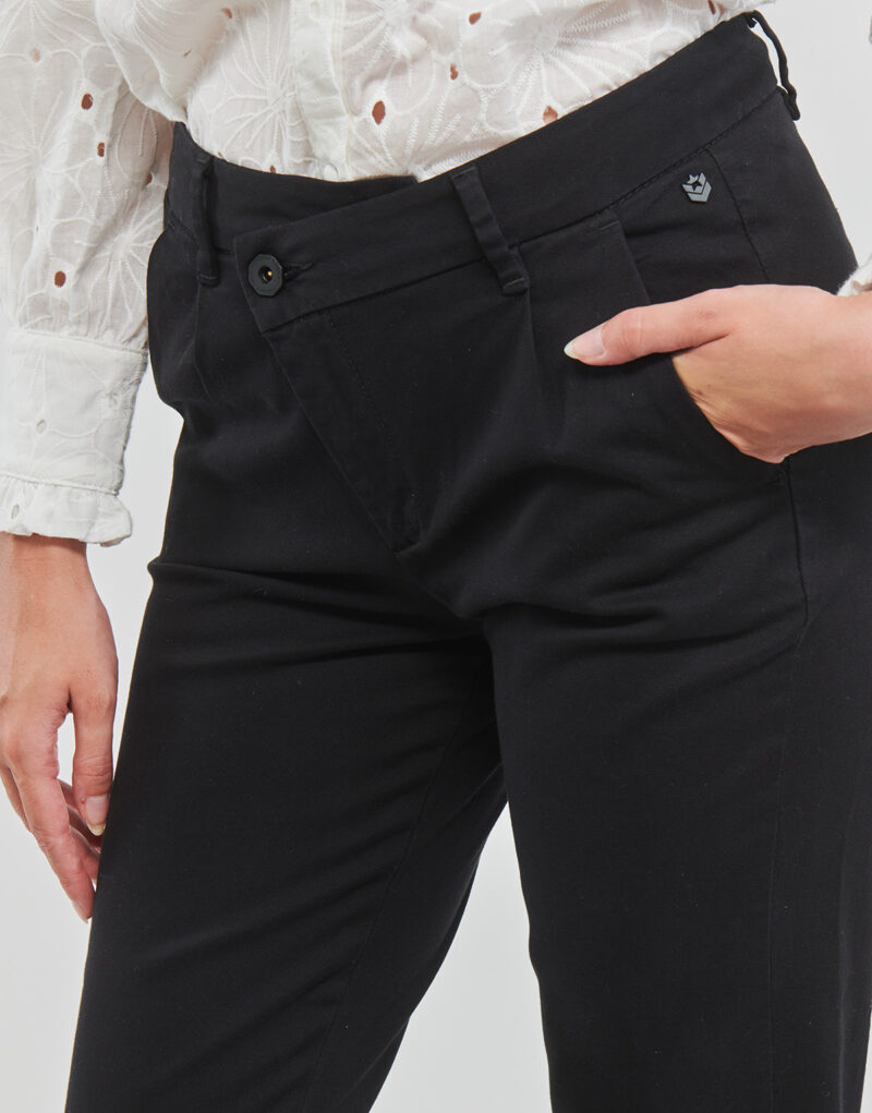 Chino Hose Freeman T.Porter PIETRA BOOTCAMP Schwarz Chino Hose Damen - 5