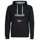 Napapijri BURGEE Black Hoodies Hoodies Men - 1