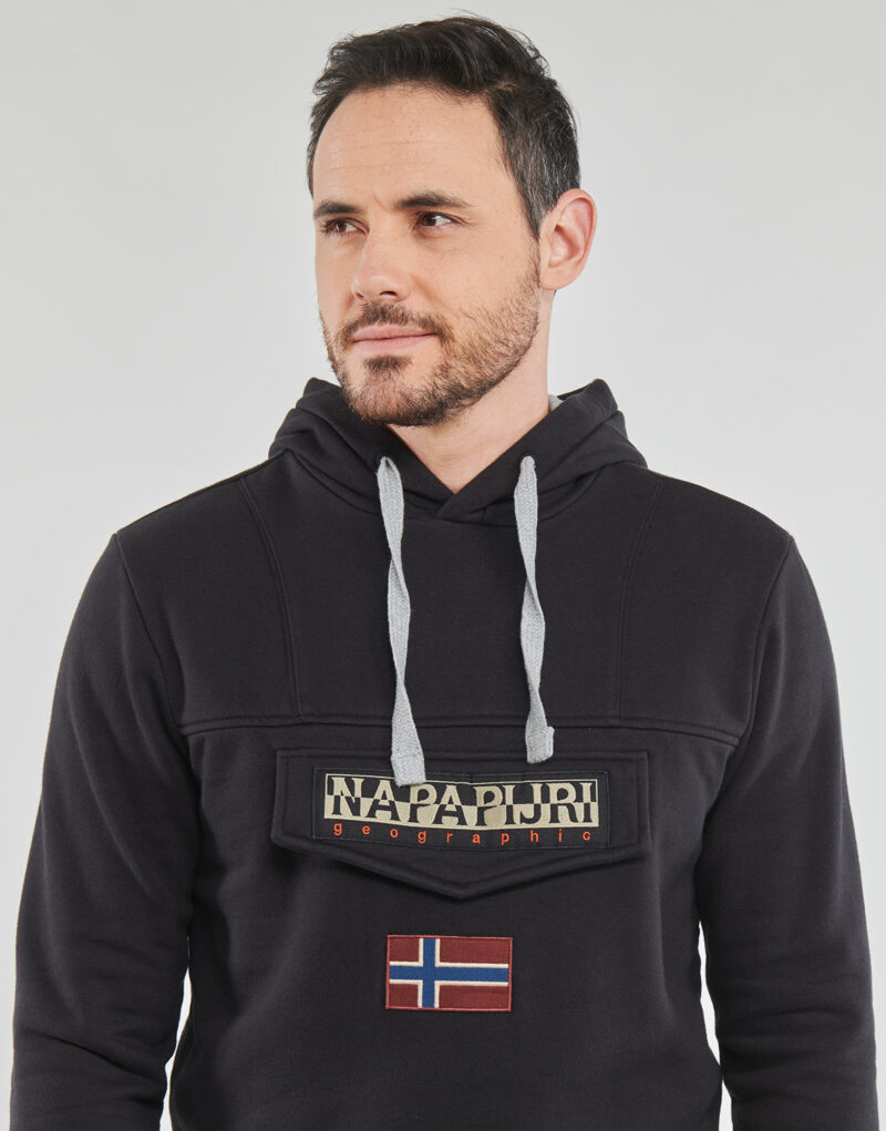 Napapijri BURGEE Black Hoodies Hoodies Men - 5