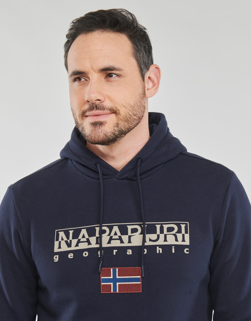 Napapijri B AYAS Marine Hoodies Men's Hoodies - 5