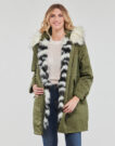 Parka Guess LENA PARKA Khaki Parka Women - 2