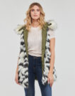 Parka Guess LENA PARKA Khaki Parka Women - 5