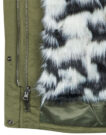 Parka Guess LENA PARKA Khaki Parka Women - 6