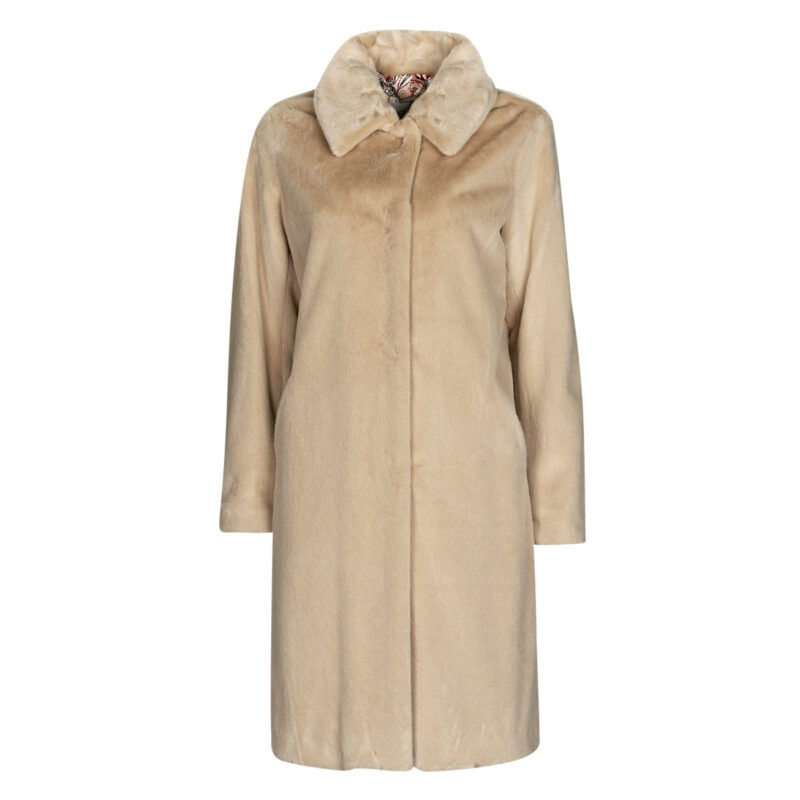 Coat Guess SIMONNE COAT Beige Coatelle Donna - 1