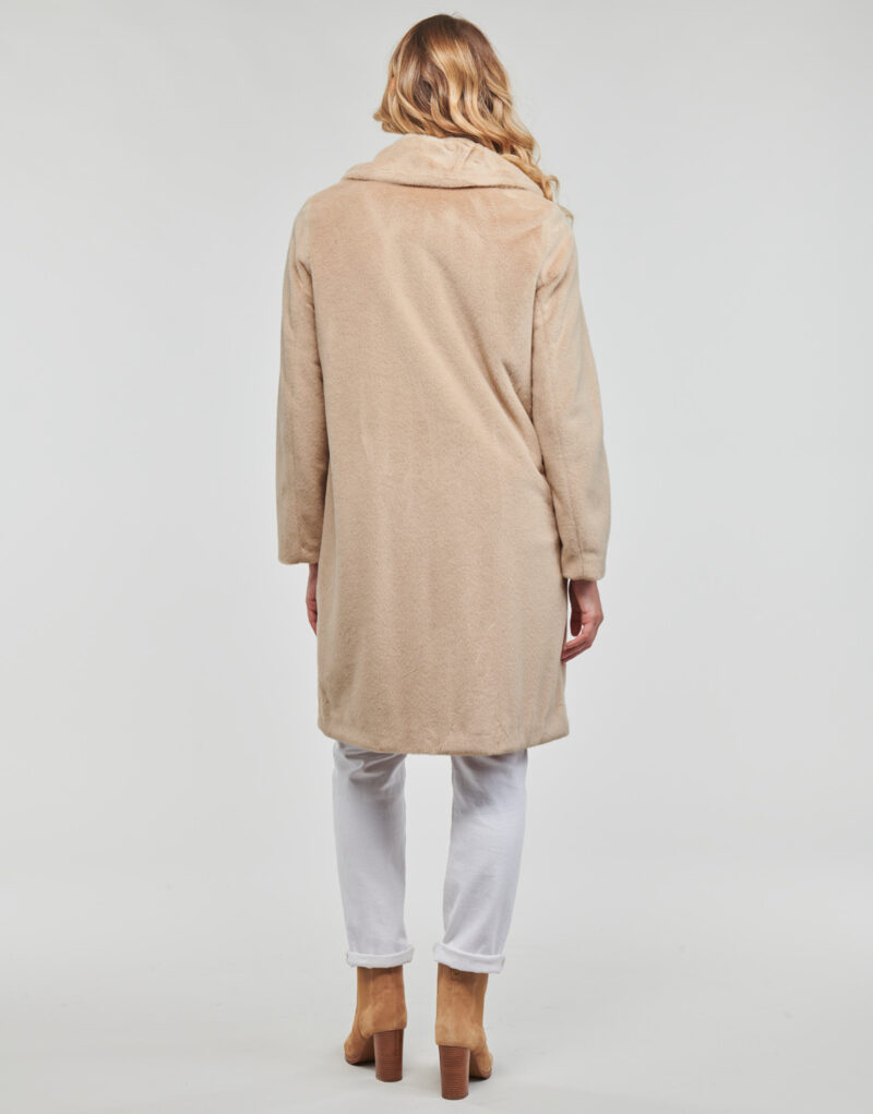 Coat Guess SIMONNE COAT Beige Coatelle Donna - 4