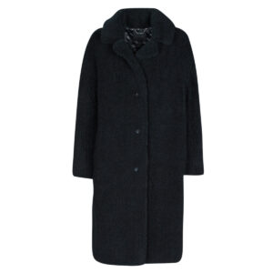 Mantella  Guess  ALINA COAT  Nero -  Mantelle Donna