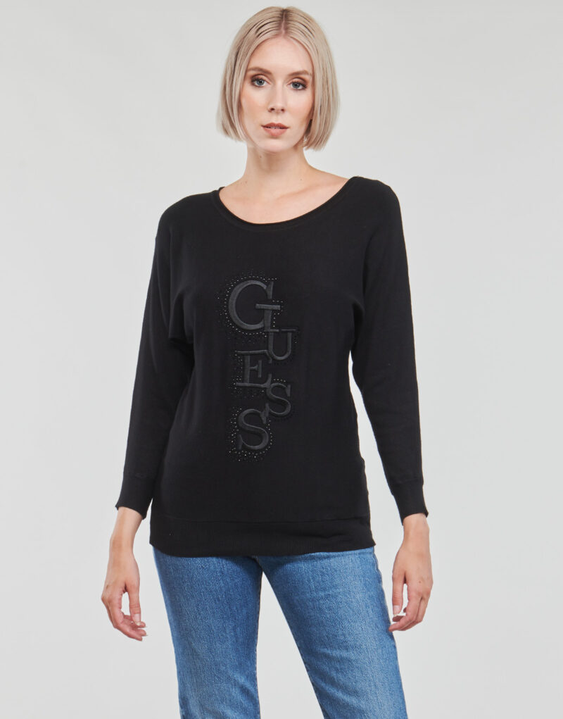 Maglione Guess AMELIE BAT SLEEVE Nero Maglioni Donna - 2