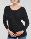 Maglione Guess AMELIE BAT SLEEVE Nero Maglioni Donna - 5