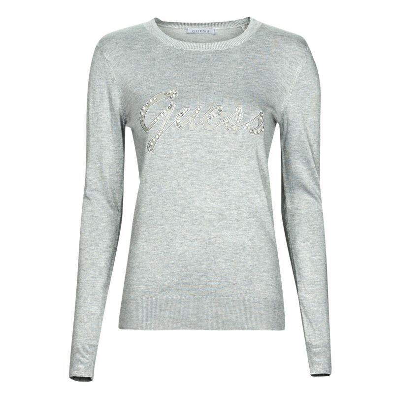 Jumper Guess LILIANE RN LS Grigio Maglioni Donna - 1
