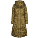 Piumino Guess LUCILLE JACKET Kaki Piumini Donna - 1