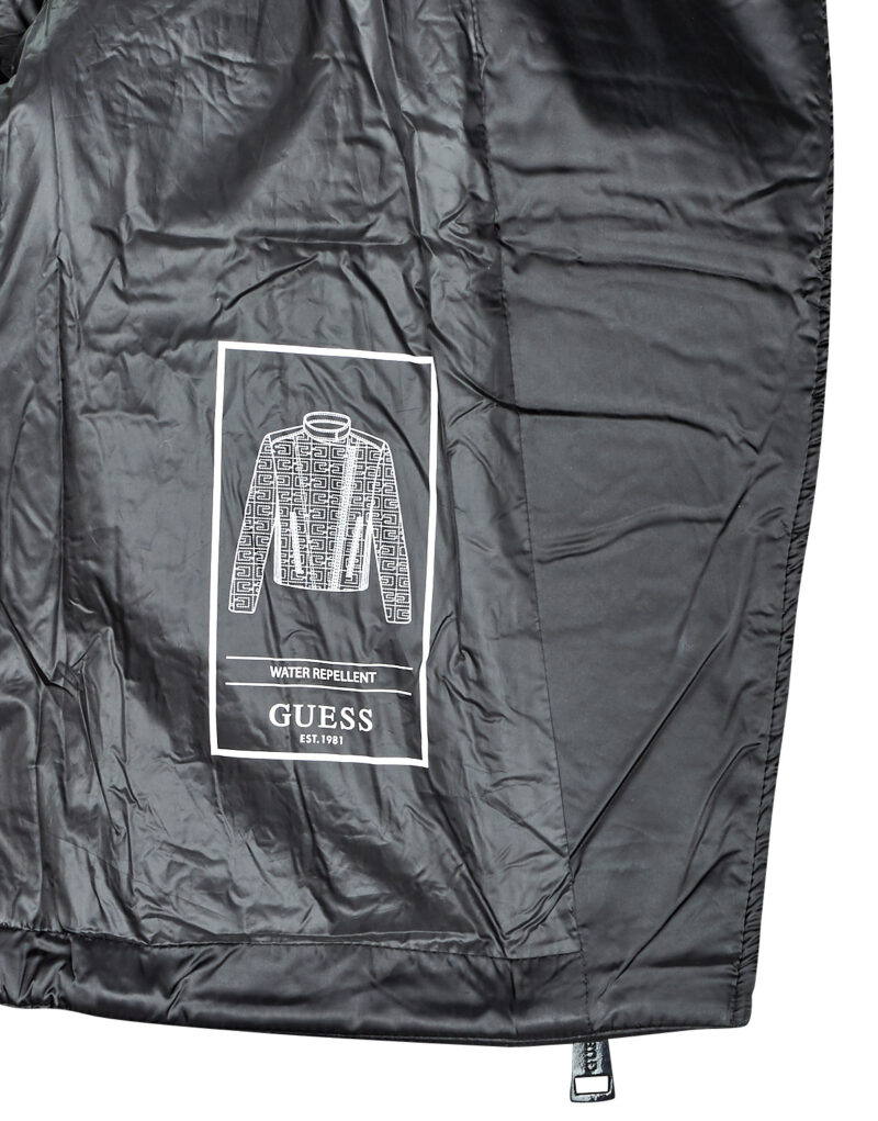 Duvet Guess MARINE JACKET Nero Piumini Donna - 6