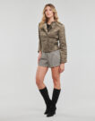 Daunenjacke Guess Marinejacke Khaki Damen Daunenjacken - 3
