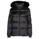 Duvet Guess LEONIE JACKET Nero Piumini Donna - 1