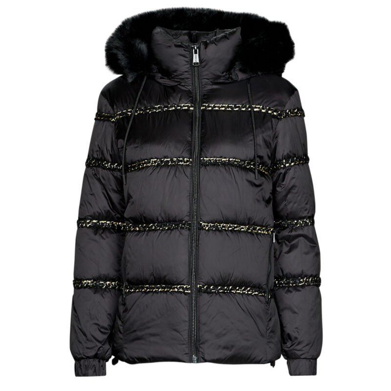 Duvet Guess LEONIE JACKET Nero Piumini Donna - 1