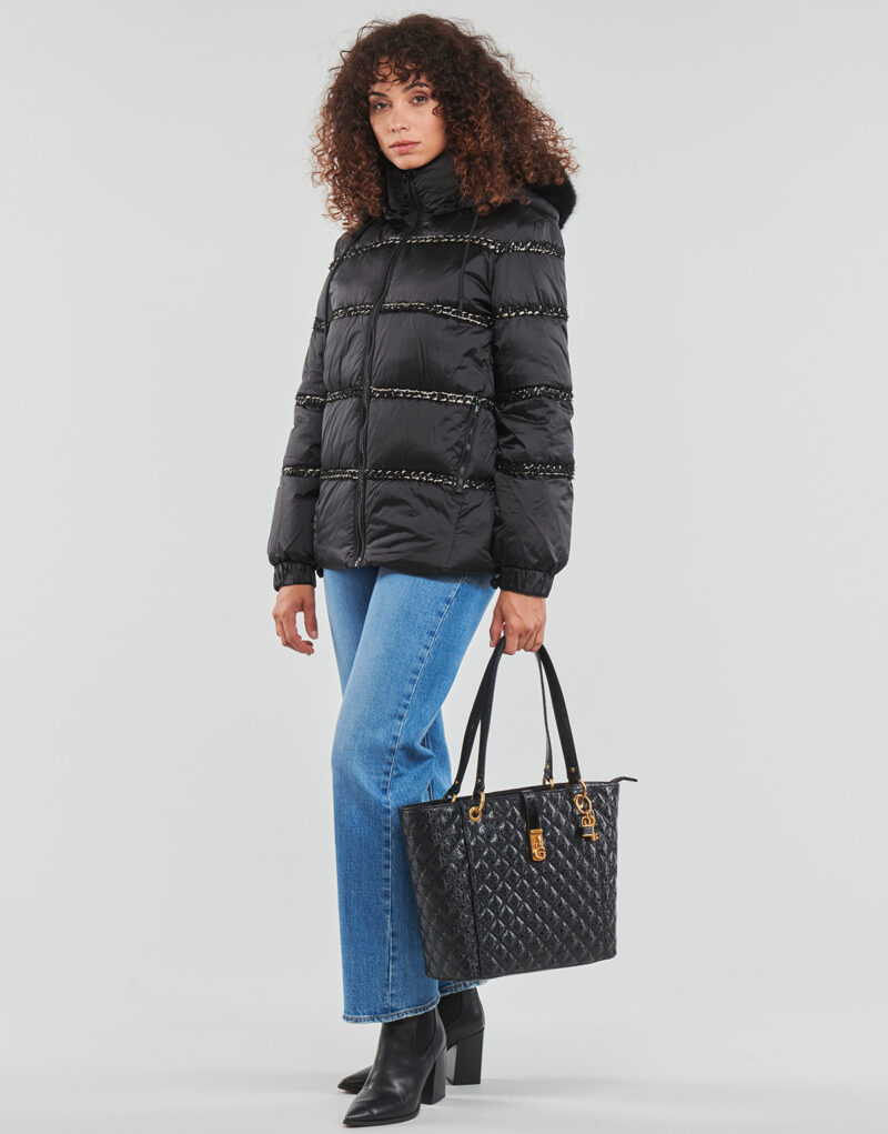 Duvet Guess LEONIE JACKET Nero Piumini Donna - 3