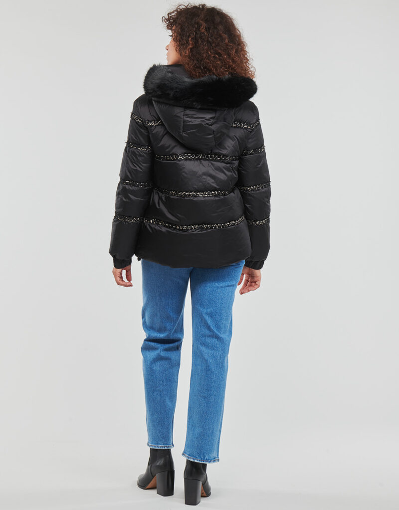 Duvet Guess LEONIE JACKET Nero Piumini Donna - 4