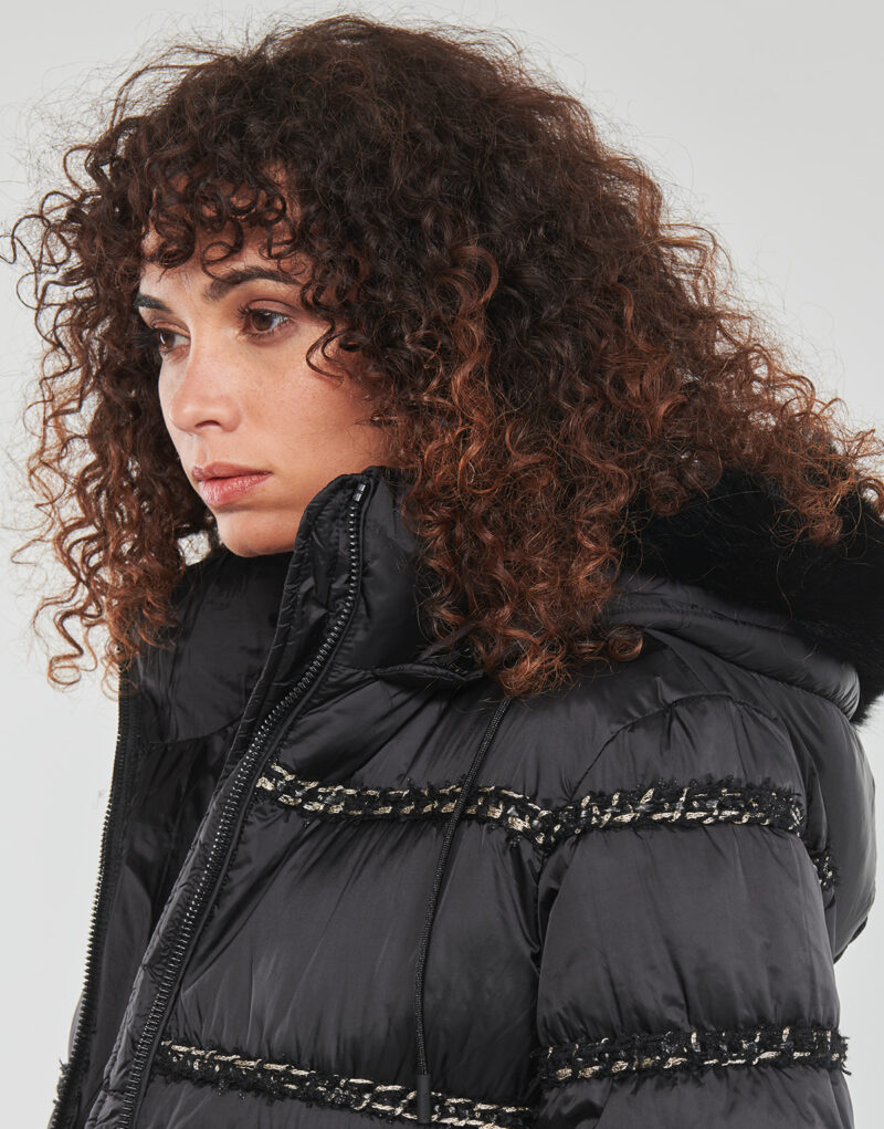 Duvet Guess LEONIE JACKET Nero Piumini Donna - 5