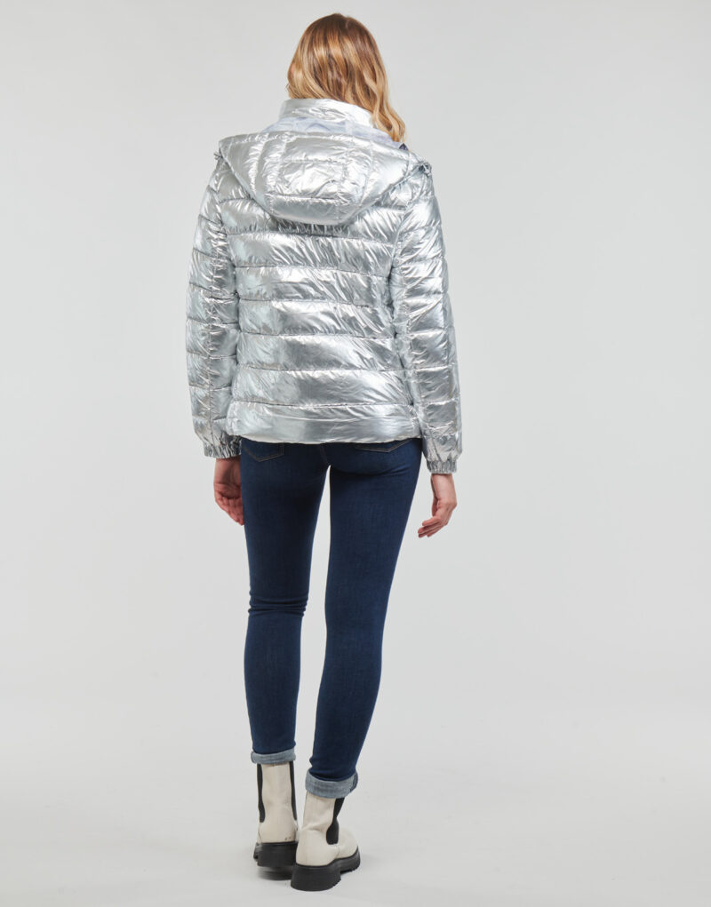Piumino Guess FIORENZA JACKET Grigio Piumini Donna - 4