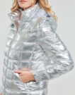Piumino Guess FIORENZA JACKET Grigio Piumini Donna - 5