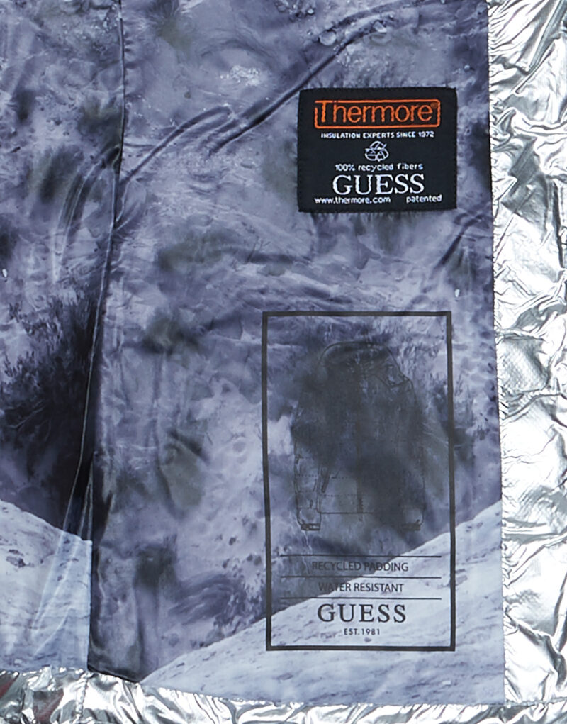 Piumino Guess FIORENZA JACKET Grigio Piumini Donna - 6