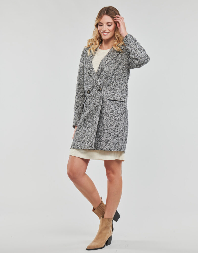 Mantella Only ONLSELENA MINNA LIFE WOOL COAT SP CC OTW Grigio Mantelle Donna - 3