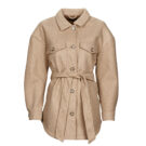 Mantella Only ONLEMMA FREJA SHACKET OTW Marrone Mantelle Donna - 1