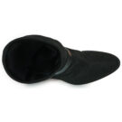 Otess / Zoï  12520-LICRA-ANIL-NOIR  Nero -  Stivali con tacco  Donna - 6