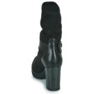 Otess / Zo&iuml; 12600-LICRA-ANIL-NOIR Nero Stivaletti Donna - 5
