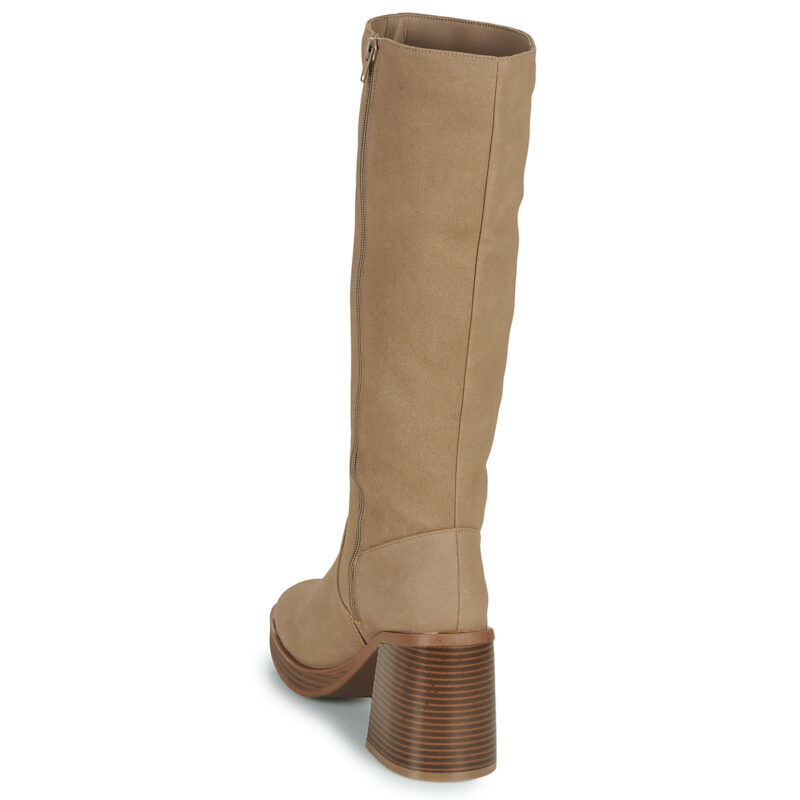 Moony Mood VAMOS Beige Stivali con tacco Donna - 5