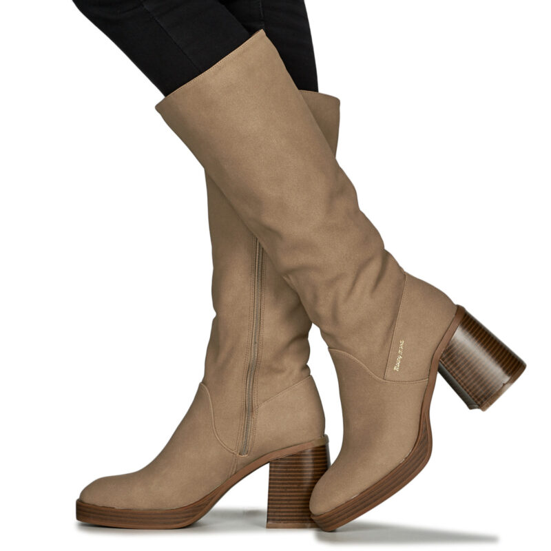 Moony Mood VAMOS Beige Stivali con tacco Donna - 8