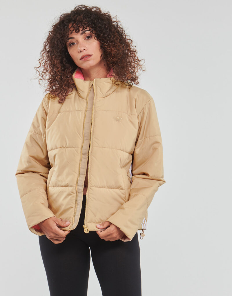 Piumino adidas SHORT PUFFER Beige Piumini Donna - 2