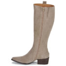 Betty London LINDA Beige Heeled Boots Women - 4