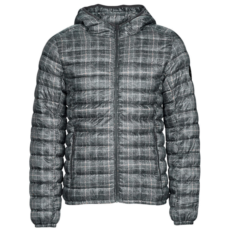 Teddy Smith BLIGHTER Down Jacket Black Men's Down Jackets - 1