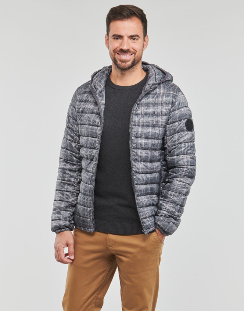 Teddy Smith BLIGHTER Down Jacket Black Men's Down Jackets - 2