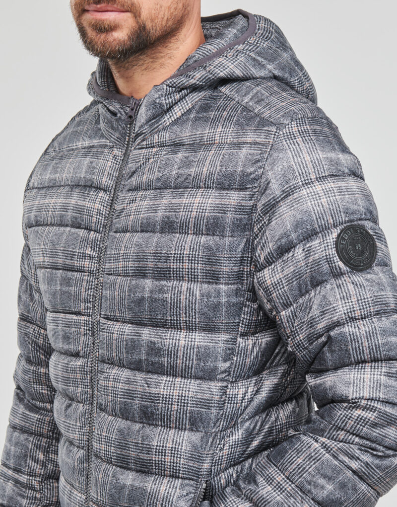 Teddy Smith BLIGHTER Down Jacket Black Men's Down Jackets - 5