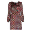 Abito corto  Naf Naf  LESTUDIO  Rosso -  Abiti corti Donna