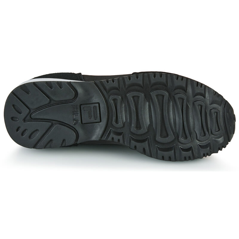 Fila RETROQUE VELCRO Schwarze Kinder-Sneaker - Gr&ouml;&szlig;e 7