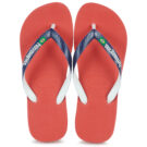 Havaianas Tongs rouges pour hommes BRASIL MIX - 6