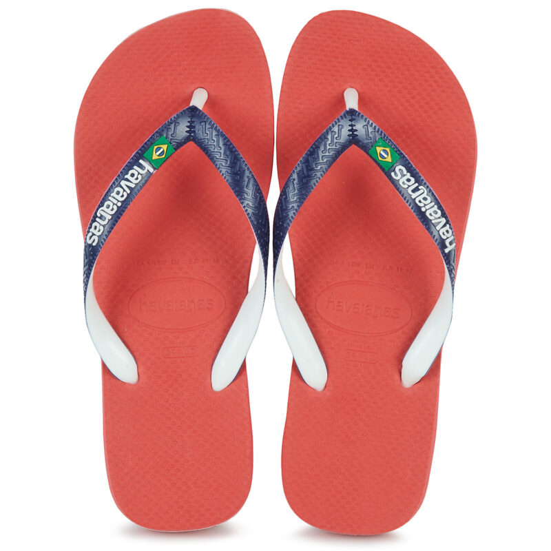 Havaianas Tongs rouges pour hommes BRASIL MIX - 6