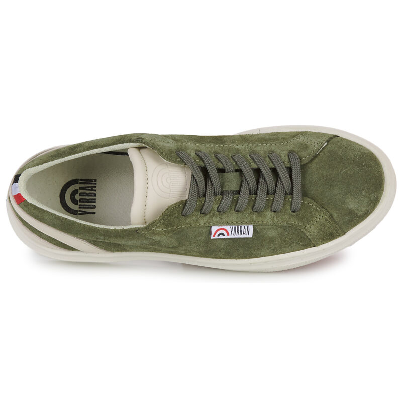 Yurban LONDON Kaki Sneakers basse Donna - 6