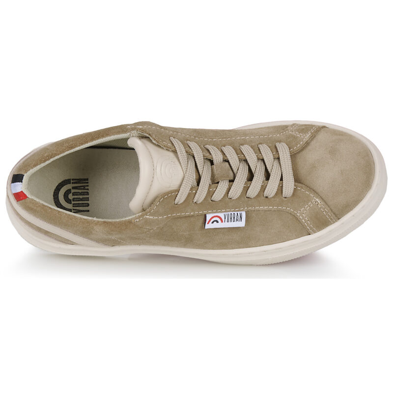 Yurban  LONDON  Beige -  Sneakers basse Donna - 6