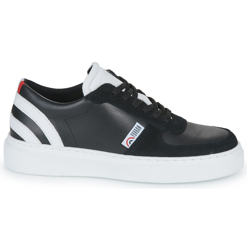 Yurban BRIXTON Schwarze Low-Sneaker f&uuml;r Damen - Gr&ouml;&szlig;e 2