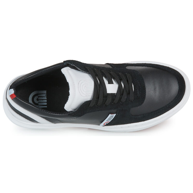 Yurban BRIXTON Schwarze Low-Sneaker f&uuml;r Damen - Gr&ouml;&szlig;e 6