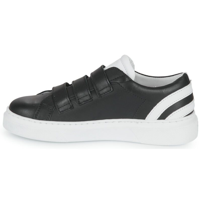 Yurban LIVERPOOL Schwarze Low-Sneaker f&uuml;r Damen - Gr&ouml;&szlig;e 4