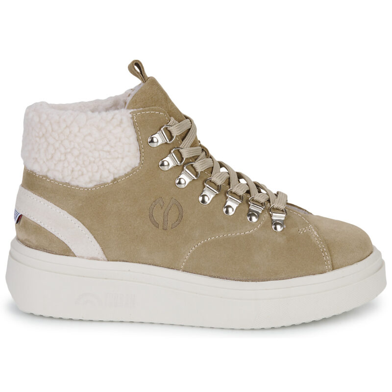 Yurban GRENOBLE Beige High Sneakers Damen - 2